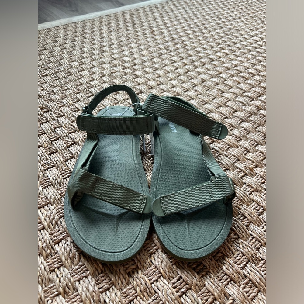 Old Navy Sage Green Sandals